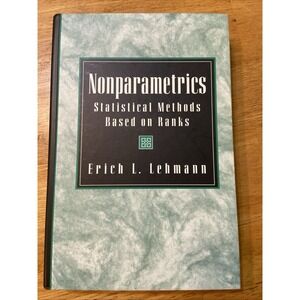 Nonparametrics : Statistical Methods Based on Ranks by Lehmann (1998,‎ Trade...